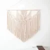 Tapestries Large Handmade Macrame Wall Hanging Tapestry Nordic Style For Living Room Bedroom House Apartment Dorm Art Decor Boho Decoration 231124