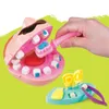 Outils Atelier Enfants Docteur Jouets Ensemble Pretend Play Kit Jeu pour Filles Garçons Dentiste Vérifier Dents Modèle Enfants Jouet Éducatif Cadeau 231124