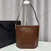 10A Designer Suzanne Borse Luxury Women Pochette in pelle lucida Borsa a tracolla sotto le ascelle marrone Balck Borse Hobo 2 Dimensioni Specchio Borsa a mano Borsa da sera da donna