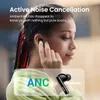 UGREEN Hitune T3 ANC sem fio TWS Bluetooth 5.2 fones de ouvido cancelamento de ruído ativo, microfones de orelha de fones de ouvido sem telefone