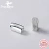 Ear Cuff TrustDavis Real 925 Sterling Silver Smooth Surface Ear Cuff Clip on Boucles d'oreilles pour les femmes Fête de mariage Fine S925 Bijoux DA1794 230425