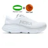 Sneakers Bondi Hoka 8 Running Outdoor Shoes Hokas One Black White Sports Carbon x2