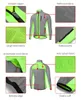 Cycling Jackets WOSAWE Ultralight Reflective Men Cycling Jacket Waterproof Riding Running Windbreaker Mix Of Fluorescent Coloured Silver Panels 231124