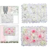 Dekorativa blommor Flower Panel Mat Screen Floral Elegant Backdrop Artificial For Bridal Shower Wedding Supplies