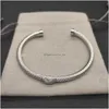 Bangle Dy Armband Designer Armbanden Mode-sieraden Voor Vrouwen Mannen Goud Sier Parel Hoofd Kruis Open Manchet Man Party Kerst drop Del Dht5R