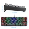 مجموعات الماوس لوحة المفاتيح Redragon Kumara K552 USB Mechanical Gaming Blue Switch DIY RGB LED TOMBOL BACKLIT 87 KUNCI GAMER UNTUK KOMPUTER PC 230425