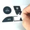 Air Condition AC Climate Control Worn Peeling Button Repair Decals Stickers for Ford Focus 1999-2005 PVC Car Accessories