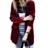 Women's Suits Stylish Women Blazer Female Long Sleeve Cozy Relaxed Fit Open Stitch Jacket Loose