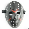 Maschere per feste Dhs 6 Style Fl Face Masquerade Jason Cosplay Skl Mask Vs Friday Horror Hockey Costume di Halloween Festival spaventoso Drop Deli Dh2Nw