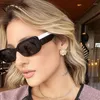 Sunglasses Fashion Rectangle Women 2023 Vintage Rectangular Sun Glasses For Men Trendy Small Square Sunglass Shades