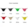 Sous-caisse hommes sexy sous-vêtements Low Rise Bikini Thong G-string Mesh Panties Brief