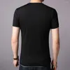 Camisetas masculinas de moda em inglês design tee camise