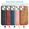 Cell Phone Case with card slot for iphone 14 13 12 11 xr xs pro max 6 7 8 Google 7 7pro 6A back cover with stand cards slots