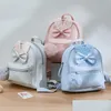 Rucksäcke Kinder Mini Rucksack Geldbörse Niedliche Schleife Schultaschen Für Kinder Mädchen Baby Rucksäcke Mochilas 220519 Drop Lieferung Baby, Kinder Ma Dh1Ux