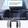 Cuscino poggiatesta per seggiolino auto Cuscino di supporto per la testa regolabile Cuscino per interni auto a forma di U Cuscino da viaggio per bambini adulti