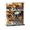 Diecast Model Car 3 Pack med Diecast Engineering Construction Vehicles Dump Digger Mixer Truck 150 Scale Metal Model Car Pull Back Car Toys 231124