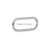 Charms 925 Sterling Sier New ME Series Dual -Circle Link Boutons Small Accessories Diy bijoux Livraison Drop Livraison bijoux bijoux dhjnd