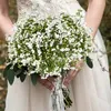 New 12pcs/bundle Artificial Gypsophila Flowers White Baby Breath Flower Wedding Bride DIY Floral Bouquets Home Vase Decoration 32cm