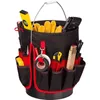 Bag Organizer 42 Pockets Bucket Tool Organizer Bucket Pouch Storage Tools Large Capacity Portable Garden Planting Tools Placing Bag 230425