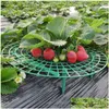 Planters potten Plant Plastic gereedschap Stberry Planting Cirkel Ondersteuning Frame Agricure Gardening Vines Tuinbenodigdheden Fruit Tray Cage DHO50