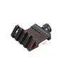 Tactical 45 graus Offset Rail Mount para 20 mm de caça a laser laser lateral mount rts mira sweet lanterna de lanterna base de montagem