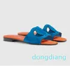 Chinelo sandálias planas slide intertravamento slides sandália millennials couro genuíno sola de borracha camurça colorida leathe