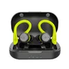 Hörlurar Earhook Wireless Bluetooth Headset HD Call Waterproof Hi-Fi Air Air Stereo Running Headset Free Frakt