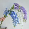 Dekoratif Çiçekler Yapay Wisteria Mor/Mavi/Beyaz Düğün/Ev Centerpieces Diy Çiçek Düzenlemesi