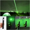 Puntatore laser all'ingrosso ad alta potenza verde 5Mw 532Nm USB ricaricabile fascio visibile luce militare che brucia laser rossi penna giocattolo gatto Lazer Otb7E