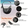 Huisdierhond sling drager ademende gaas reizen veilige sling tas drager voor hondenkatten
