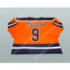 Aangepaste norm Ferguson Knights wha hockey jersey nieuwe top ed s-m-l-xl-xxl-3xl-4xl-5xl-6xl