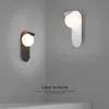 LED -ljusmodellrumskorridor korridor trapplig ljus europeisk sovrum hotell säng vägg ljus kreativ inomhus vägg hängande ljus