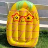 Life Vest Buoy Kids Cute Cartoon Fruits Inflatable Surfboard Buoy Kickboard Kids Safety Sea Pool Surfing Board Water Toys J0424