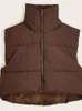 Gilet da donna Giacca Moda Parka Cappotti Piumini eleganti Capispalla caldi Cintura casual Giacche invernali da donna senza maniche