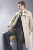 Heren Trench Coats 2023 Men Classic Double Breasted Long Mens Clothing Jackets British Style Overcoat Daily Jacket 230424
