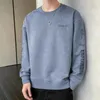 Herrtröjor Löst fit sweatshirt hop retro pullover mocka för män streetwear mode med brevtryck toppar