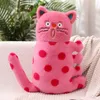 Christmas New Cartoon Cat Doll Plush Toy Cute Cat Pillow Children's Bed Sleeping Leg Clamping Doll