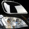 Car Front Lampshade Caps Headlight Shell Cover For Mercedes-Benz W164 ML 2005 ~2009 Auto Light Headlamp Glass Lens Case Styling