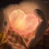 Luci notturne Lampada creativa carina Casa Tavolo per bambini Decorazione per feste di compleanno Comodino di San Valentino