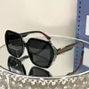 Petites lunettes de soleil de luxe pour femmes mode nouveau 1598 noir plaque épaisse protection des yeux lunettes surdimensionnées marque classique sacoche designer hommes lunettes de soleil