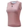 Chemises de cyclisme Hauts Gilet de cyclisme pour femmes Maille respirant Séchage rapide Couches de base de cyclisme Sport de plein air Vélo Sous-vêtements sans manches Maillot de vélo de route 231124