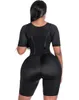 Women's Shapers Women's Corset Bodyshaper o wysokiej kompresji ubrania Kontrola Podwójnego Bodysuit Traint Trener Otwarty Bust Shapewear Fajas 230425