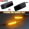 2Pcs Dynamic Amber LED Side Marker Light Blinker Turn Signal Lamps For Mercedes For Benz C E S SL CLASS W201 190 W202 W124 W140