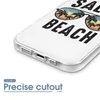 Salty Beach IPhone 13 14 15 Pro Plus Maks Tasarımcı Telefon Kapağı