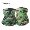 Casquettes De Cyclisme Masques 2 PCS En Plein Air D'été Crème Solaire Glace Soie Écharpe Camping Équitation Sauvage Randonnée Pêche Multi-usages Masque Bib Foulard J230422