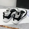 Primavera outono novo vestido de fundo plano sapatos famoso designer meias de pelúcia famosa marca feminina sapatos esportivos dedo do pé redondo laço sola grossa elevada não slides sapatos femininos