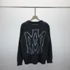 Mens Fashion Hoodies 남자 디자이너 까마귀 캐주얼 풀오리 풀 오버 긴 슬리브 고품질 느슨한 느슨한 느슨한 몸통 스웨터 크기 m-3xl f021