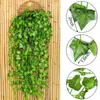 Dekorativa blommor 2.2m Fake Ivy Leaves Artificial Garland Greenery Garlands Plant Vine Hangings Wedding Wall