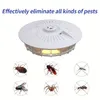 1pc Mosquito Trap Light, Flea Trap Light, Pest Control Flea And Insect, Natural Insect Trap, Portable Flea Catcher Lamp