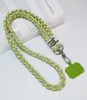 Party Favor Necklace Strap Cord Chain för telefonfodral flätat rep för iPhone -fodral Xiaomi Huawei Samsung Redmi Carry Necklace Lanyard Fashion